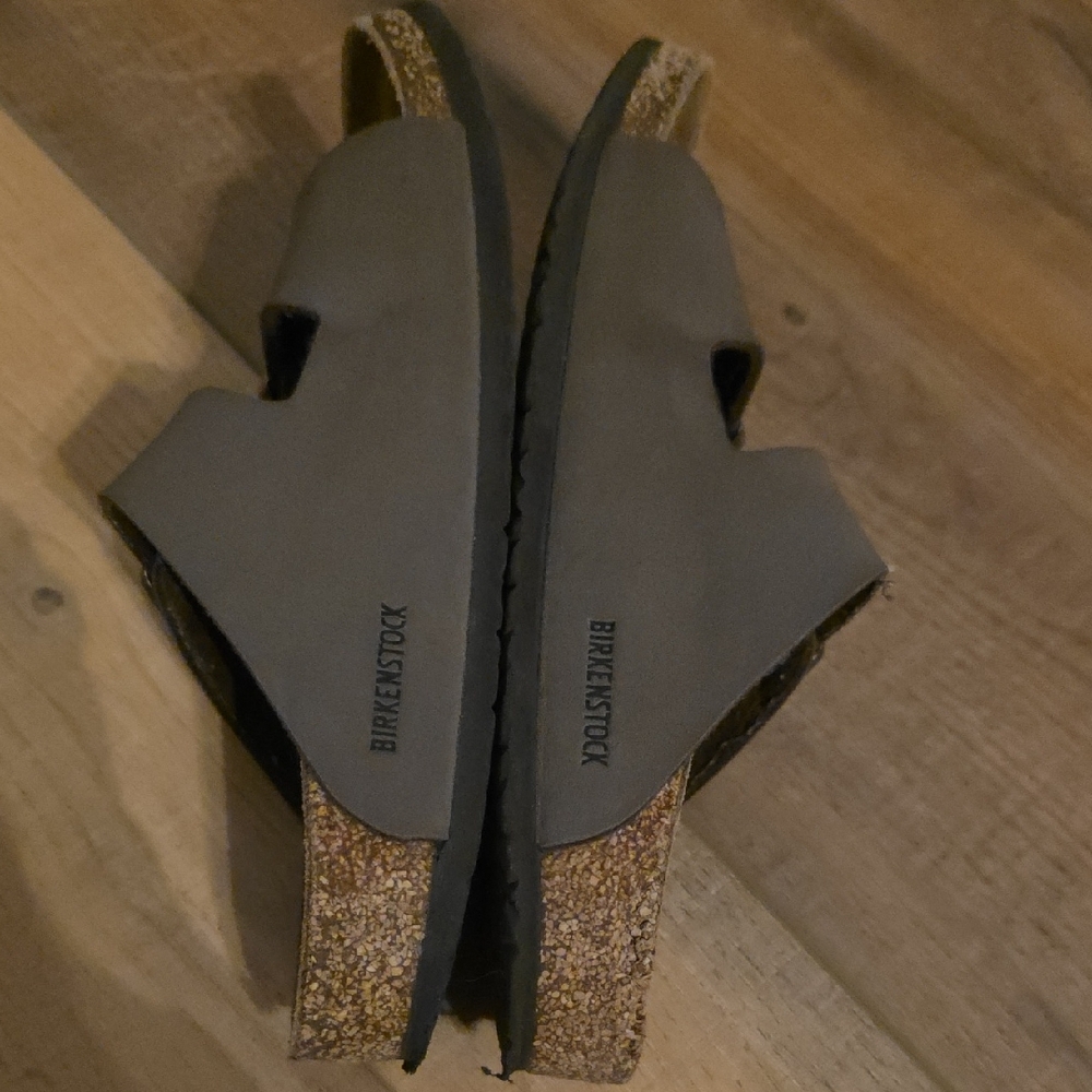 Birkenstock Dark Brown Sandals with Buckles - Picture 4 of 5